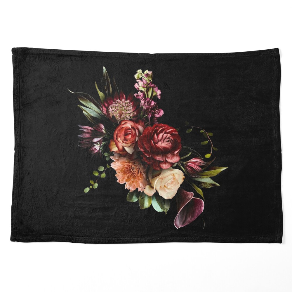 Fall chic colorful flowers bouquet,beautiful and dark flower arrangement  Tote Bag for Sale by love999