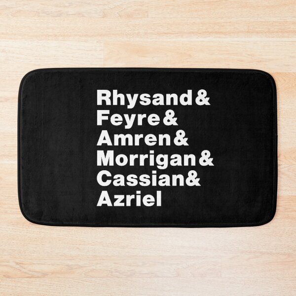 Item preview, A Court of Mist and Fury Inner Circle Line Up White designed and sold by baranskini.