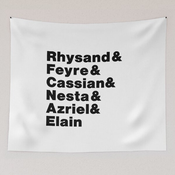 Item preview, ACOTAR Brothers and Sisters Line Up designed and sold by baranskini.