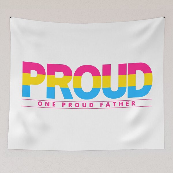 Item preview, Proud Father| Pansexual Acceptance | Pansexual Flag | LGBTQ+ Pride | Ally | Father's Day designed and sold by CtrlZDigitalD.