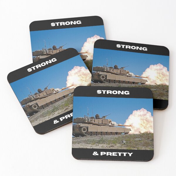 Item preview, M1 Abrams - Strong and Pretty - Gym Motivation - USA designed and sold by TheHappyK.