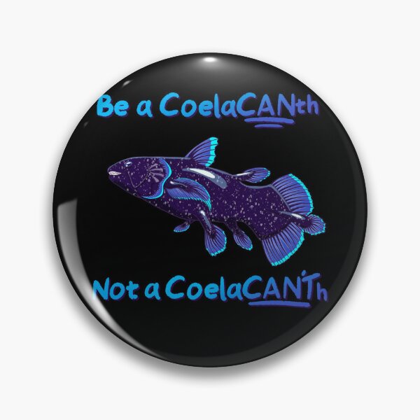 Item preview, Coelacan Do Attitude! designed and sold by Deadbirdkitsch.