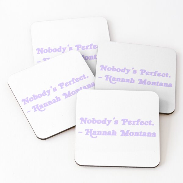 Item preview, Nobodys Perfect / Hannah Montana designed and sold by Wicked Creationz.