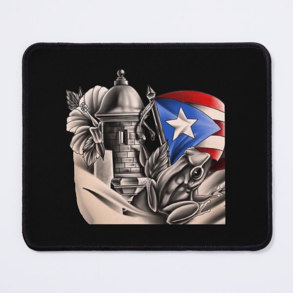 Item preview, Puerto Rico frog coqui and flower designed and sold by 9jdiaz2.
