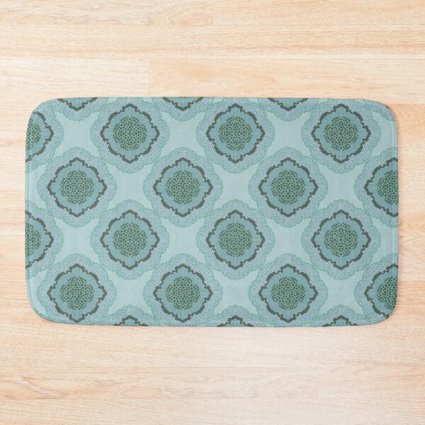 Item preview, Vintage Floral - Light Blue designed and sold by Sarah Thorpe Designs .
