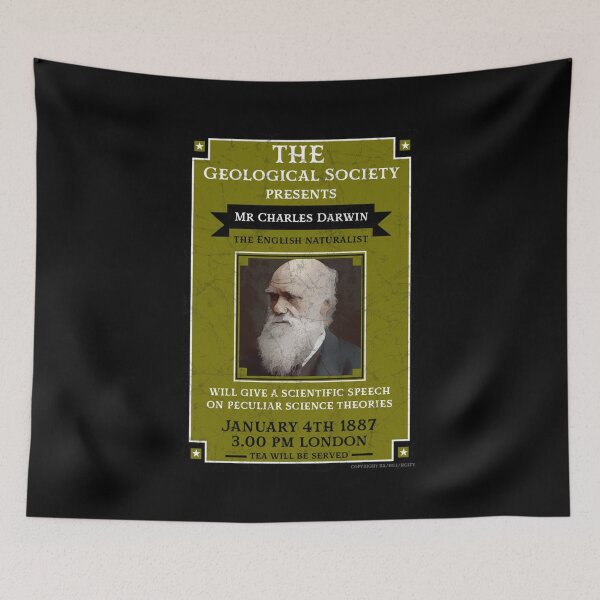 Item preview, Charles Darwin Vintage Retro Art - Biologists And Geologists - Science Gifts - Art Prints designed and sold by happygiftideas.