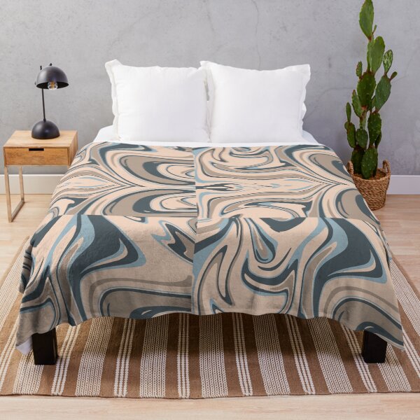 Item preview, Water color Retro Liquid Swirl abstract mable pattern illustration printing design designed and sold by Kamzzi.