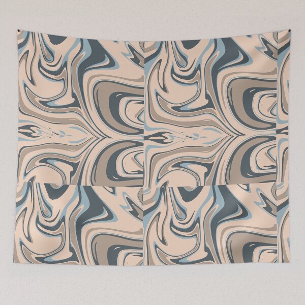 Item preview, Water color Retro Liquid Swirl abstract mable pattern illustration printing design  designed and sold by Kamzzi.