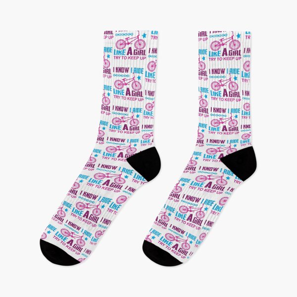 Item preview, I know I Ride Like a Girl Try to Keep Up All i need this bike bicycle Essential Gifts mom, dad, Design Happy Apparel Essential Inspiration Joy Mood designed and sold by DesignByHeartUK.
