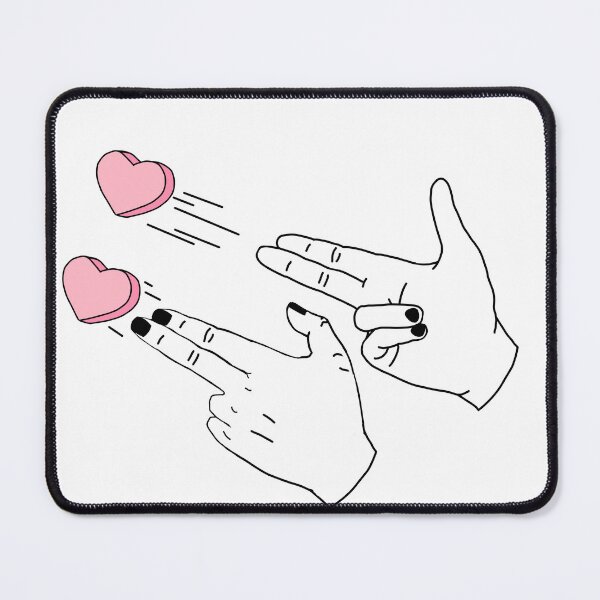 Item preview, Finger Guns and Hearts designed and sold by More-Outlines.