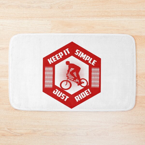 Item preview, Keep It Simple Just Ride All i need this bike bicycle Essential Gifts mom, dad, Design Happy Apparel Essential Inspiration Joy Mood designed and sold by DesignByHeartUK.