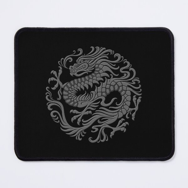 Item preview, Traditional Dark Chinese Dragon Circle designed and sold by JeffBartels.