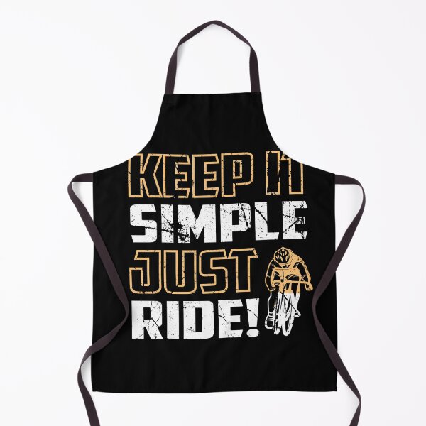 Artikelvorschau, Keep It Simple Just Ride All i need this bike bicycle Essential Gifts mom, dad, Design Happy Apparel Essential Inspiration Joy Mood entworfen und verkauft von DesignByHeartUK.