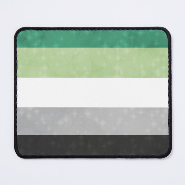 Item preview, Shimmer Aromantic Pride Flag designed and sold by whizz0.