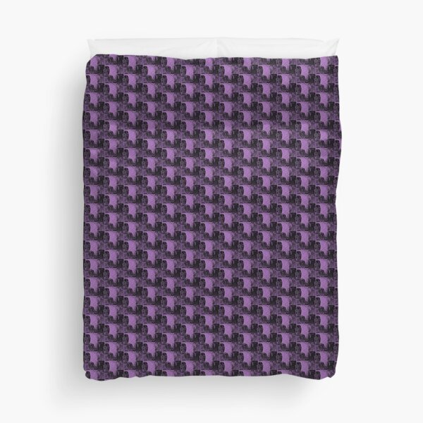 Karma in Lilac Duvet Cover