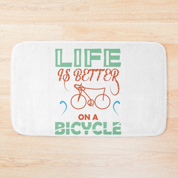 Item preview, Life is Better On a Bicycle All i need this bike bicycle Essential Gifts mom, dad, Design Happy Apparel Essential Inspiration Joy Mood designed and sold by DesignByHeartUK.