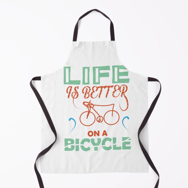 Artikelvorschau, Life is Better On a Bicycle All i need this bike bicycle Essential Gifts mom, dad, Design Happy Apparel Essential Inspiration Joy Mood entworfen und verkauft von DesignByHeartUK.