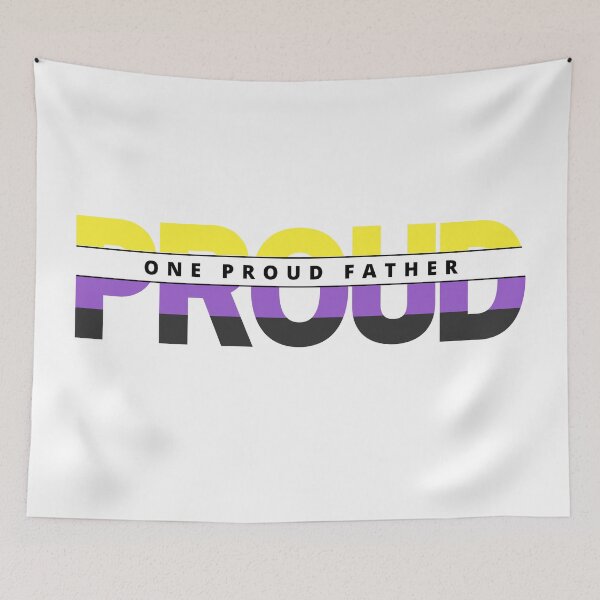 Item preview, Proud Father | LGBTQ+ Pride | Ally | Nonbinary | Pride | Father's Day designed and sold by CtrlZDigitalD.