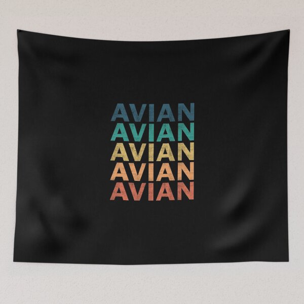 Item preview, Avian Name T Shirt - Avian Vintage Retro Name Gift Item Tee designed and sold by celiagomez456.