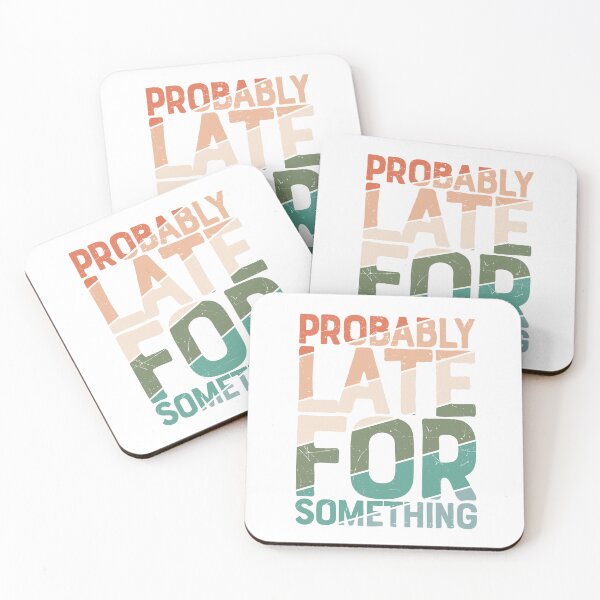 Item preview, Probably Late for Something designed and sold by ArtbyJulieAnne.