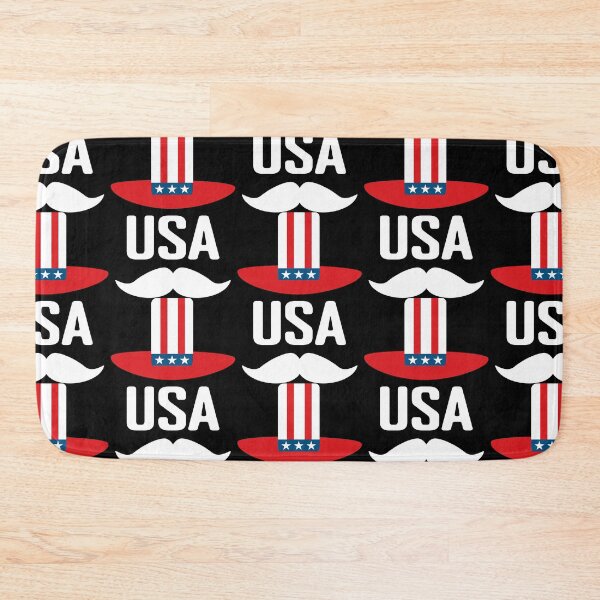 Item preview, USA July 4the Independence Day Holiday Celebration Summer Hat Stars Beard Men designed and sold by wenjunior.