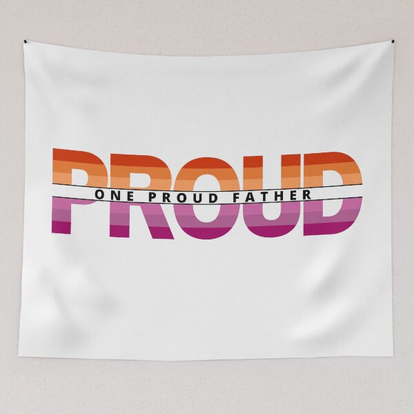 Item preview, Proud Father | LGBTQ+ Pride | Ally | Pride | Father's Day designed and sold by CtrlZDigitalD.
