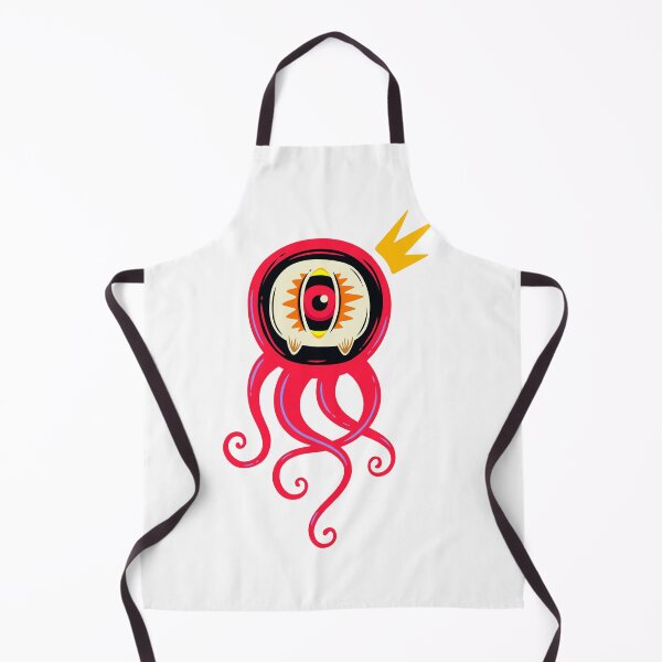 Item preview, one eye squid with crown designed and sold by thebaig.