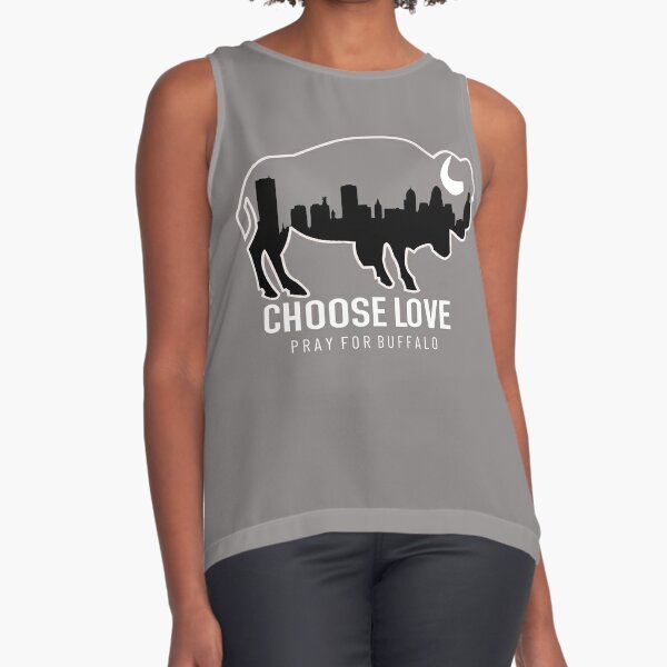 Choose Love Buffalo African American Pray For Shirt