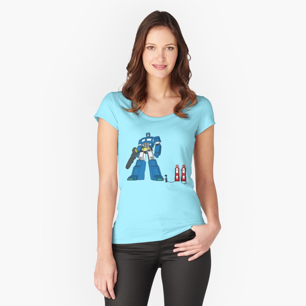 Item preview, Fitted Scoop T-Shirt designed and sold by 180ronin.