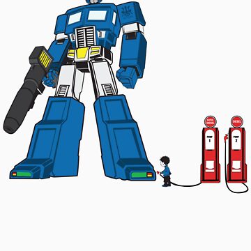 Artwork thumbnail, Little bot blue by 180ronin