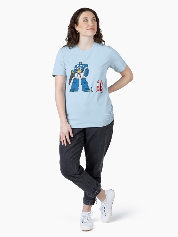 Thumbnail 4 of 7, Essential T-Shirt, Little bot blue designed and sold by 180ronin.