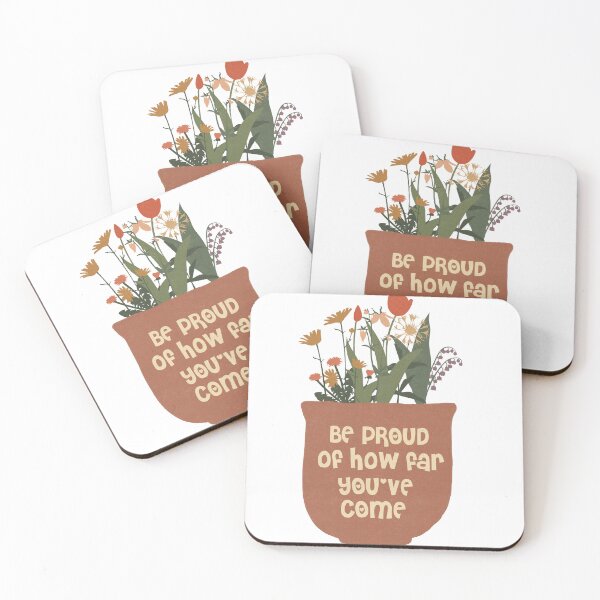 Item preview, Be proud of how far you've come  designed and sold by Beautiful  Habits.