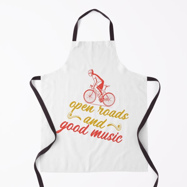 Artikelvorschau, Open Roads and Good Music All i need this bike bicycle Essential Gifts mom, dad, Design Happy Apparel Essential Inspiration Joy Mood entworfen und verkauft von DesignByHeartUK.