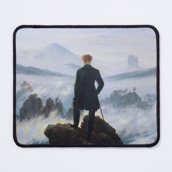 Item preview,  wanderer above the sea of fog print Caspar David Friedrich Wanderer above the sea of fog designed and sold by TeeARTHY.
