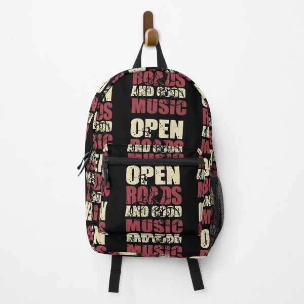 Item preview, Open Roads and Good Music All i need this bike bicycle Essential Gifts mom, dad, Design Happy Apparel Essential Inspiration Joy Mood designed and sold by DesignByHeartUK.
