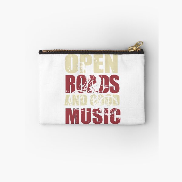 Item preview, Open Roads and Good Music All i need this bike bicycle Essential Gifts mom, dad, Design Happy Apparel Essential Inspiration Joy Mood designed and sold by DesignByHeartUK.