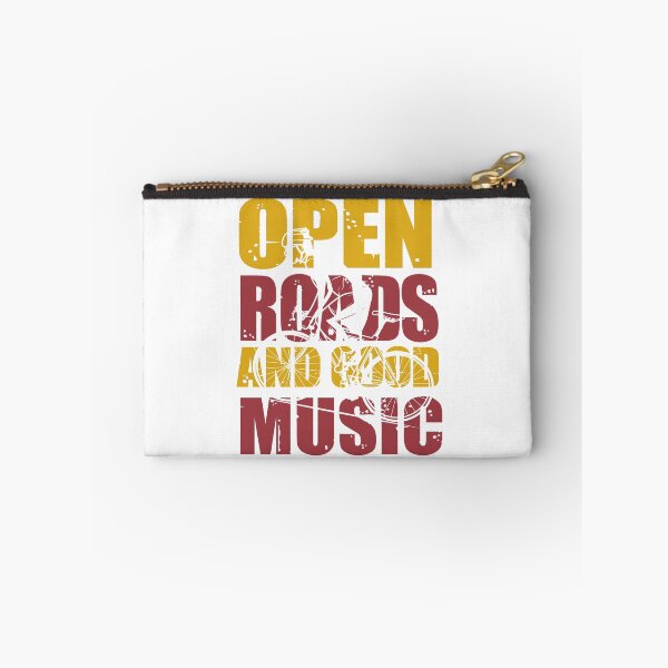 Item preview, Open Roads and Good Music All i need this bike bicycle Essential Gifts mom, dad, Design Happy Apparel Essential Inspiration Joy Mood designed and sold by DesignByHeartUK.