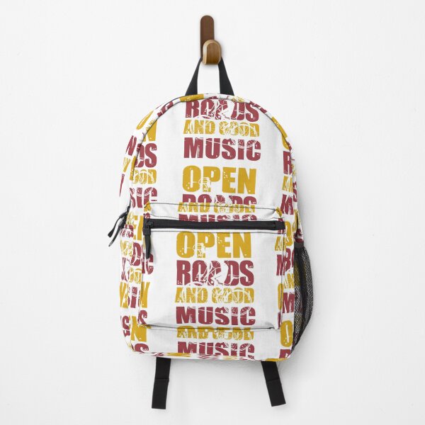 Item preview, Open Roads and Good Music All i need this bike bicycle Essential Gifts mom, dad, Design Happy Apparel Essential Inspiration Joy Mood designed and sold by DesignByHeartUK.