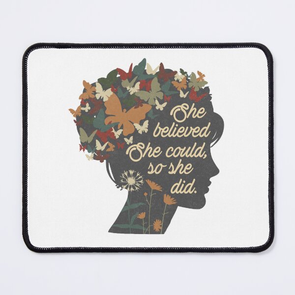 Item preview, She believed she could, so she did. designed and sold by Beautiful Habits.