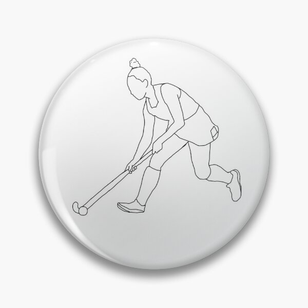 Artikelvorschau, Field Hockey Girl Player 2 - Fockey girl collection entworfen und verkauft von starsotforest.