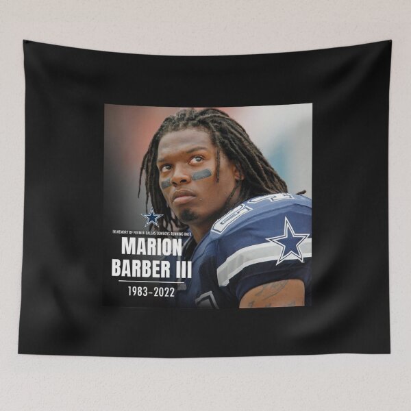 Aperçu de l'œuvre Rip Marion Barber T Shirt créée et vendue par Chambers-Avara.