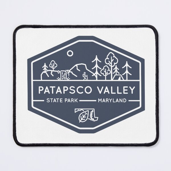 Item preview, Patapsco Valley State Park Blue Badge designed and sold by VanyaKar.
