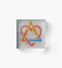 Adoption Symbol Acrylic Block
