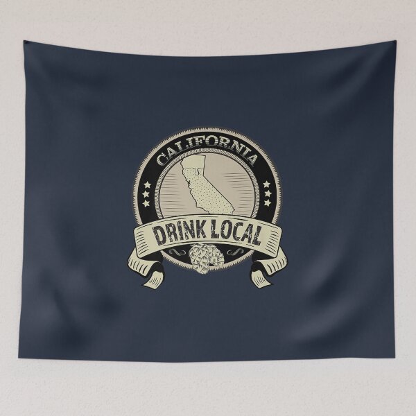 Item preview, Drink Local California Craft Beer and Cali designed and sold by DanGlazer.