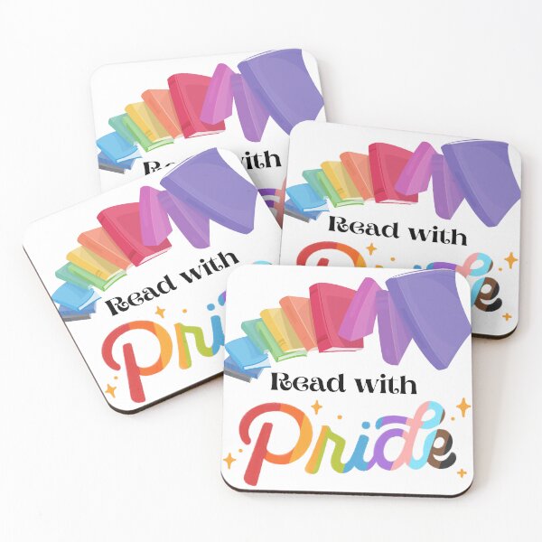 Artikelvorschau, Read with Pride Library Pride entworfen und verkauft von Starcat Designs.