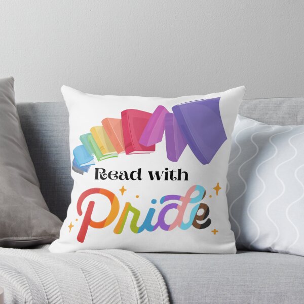 Artikelvorschau, Read with Pride Library Pride entworfen und verkauft von Starcat Designs.