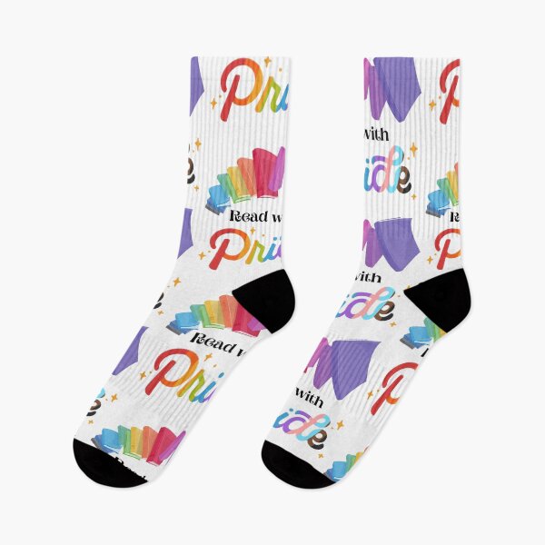 Artikelvorschau, Read with Pride Library Pride entworfen und verkauft von Starcat Designs.