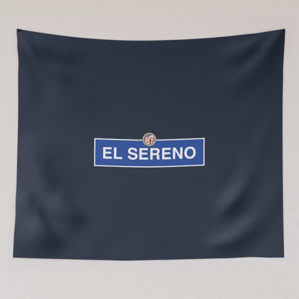 Item preview, El Sereno Los Angeles NELA Street Sign California Freeway LA designed and sold by DanGlazer.