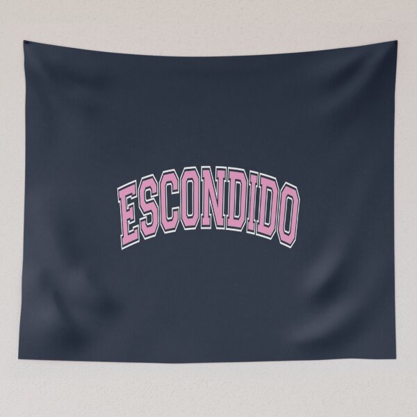 Item preview, Escondido California CA Varsity Style Pink Text designed and sold by DanGlazer.