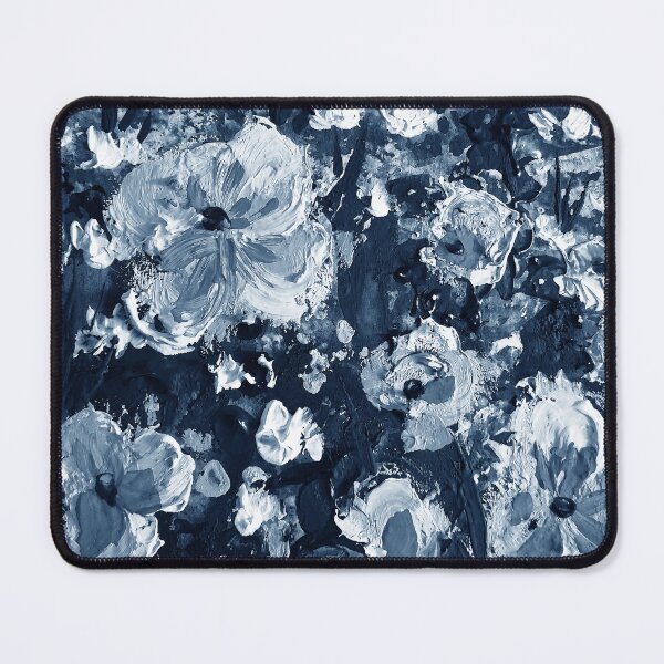 Artikelvorschau, Contemporary Floral Pattern Indigo Blue III entworfen und verkauft von Irina Sztukowski.
